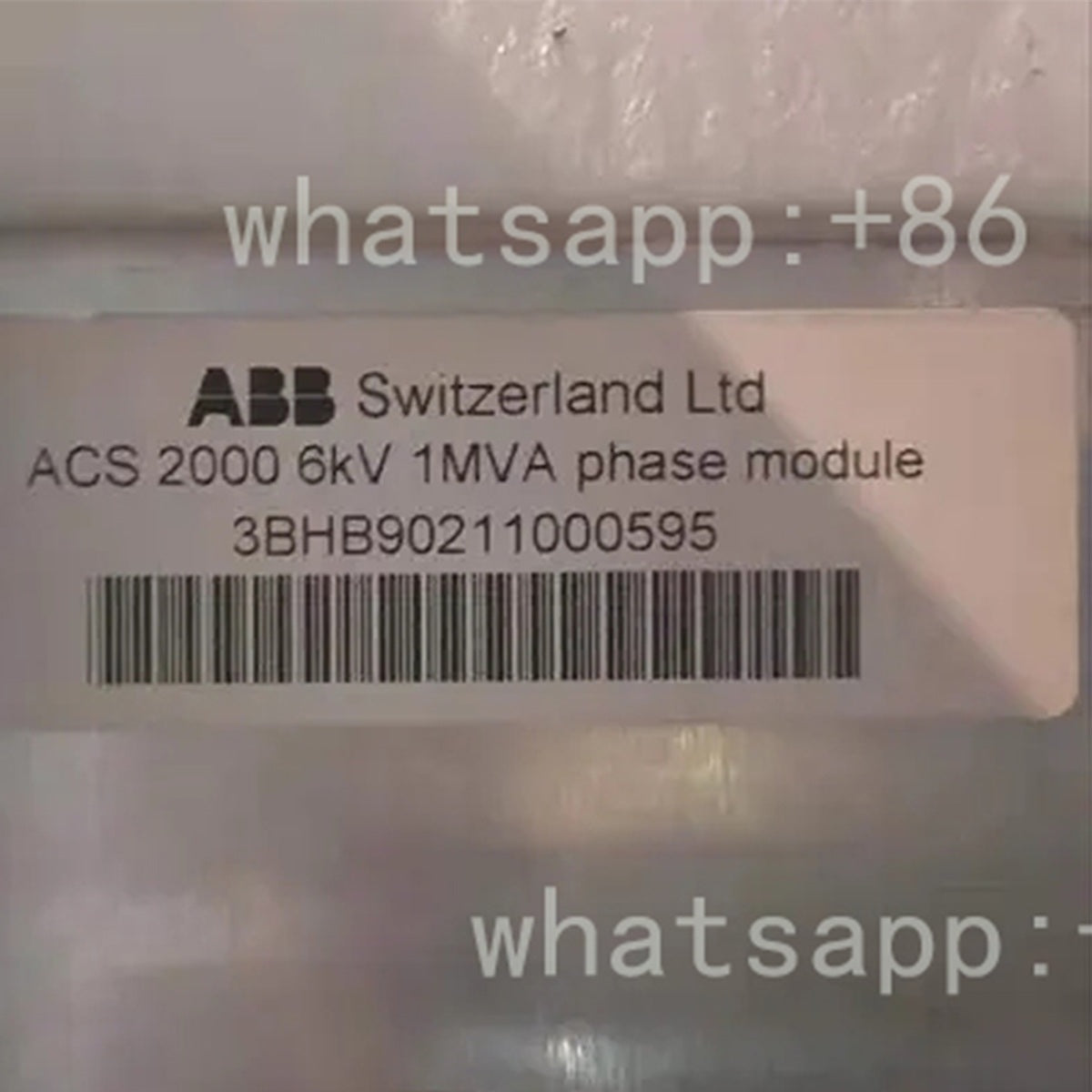 ACS2000 Medium Voltage Inverter 3BHB9021100059 Item Remaining Fully Functional