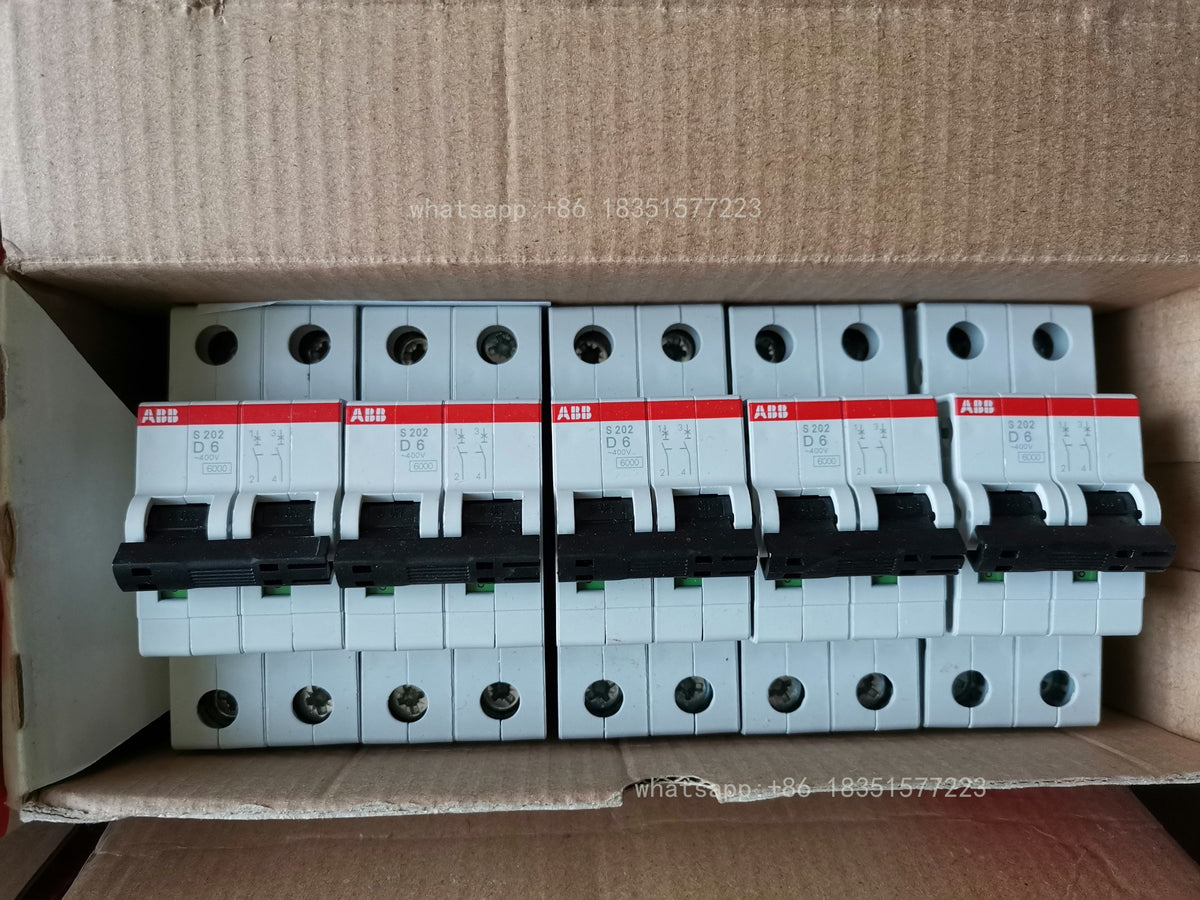 New In Box Circuit Breaker S202-D6 Lot of 6