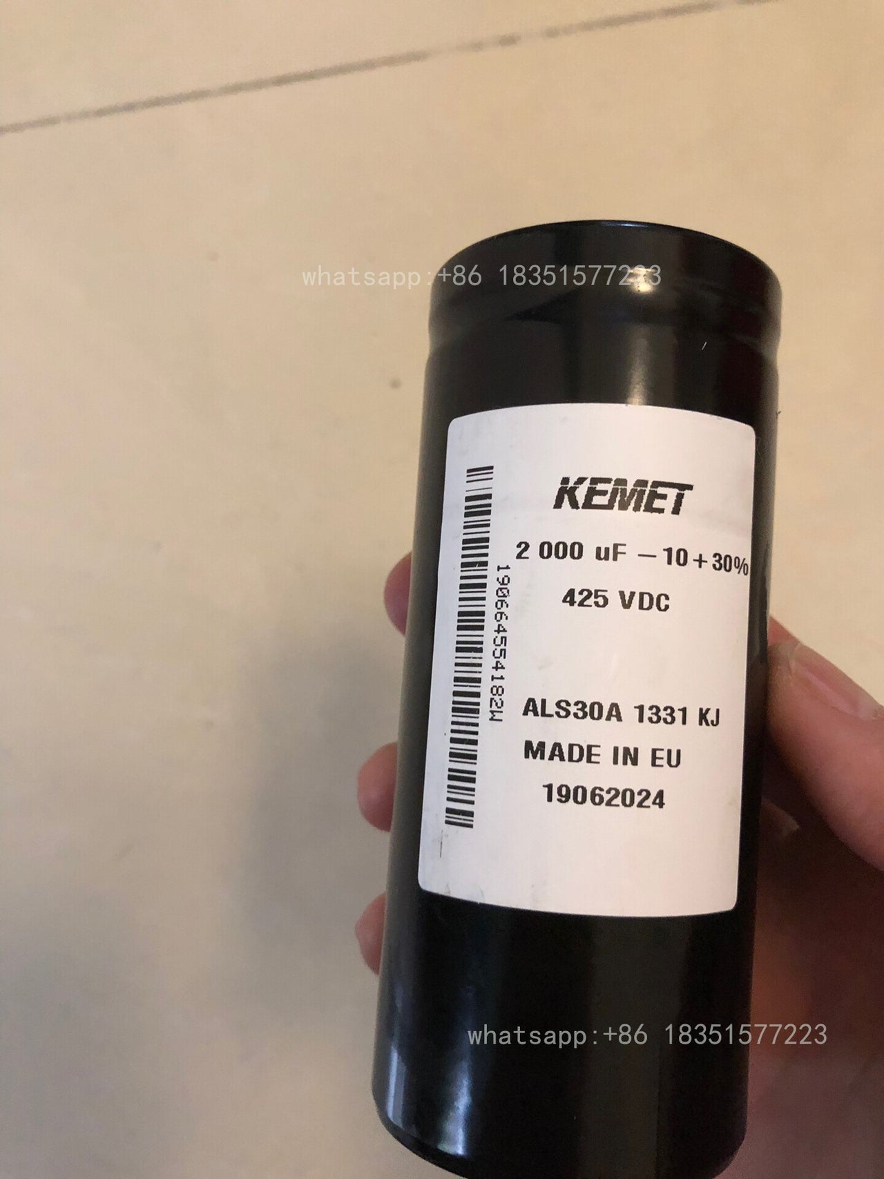 Dismantled ACS880 Inverter Capacitor ALS30A1331KJ in good condition without use