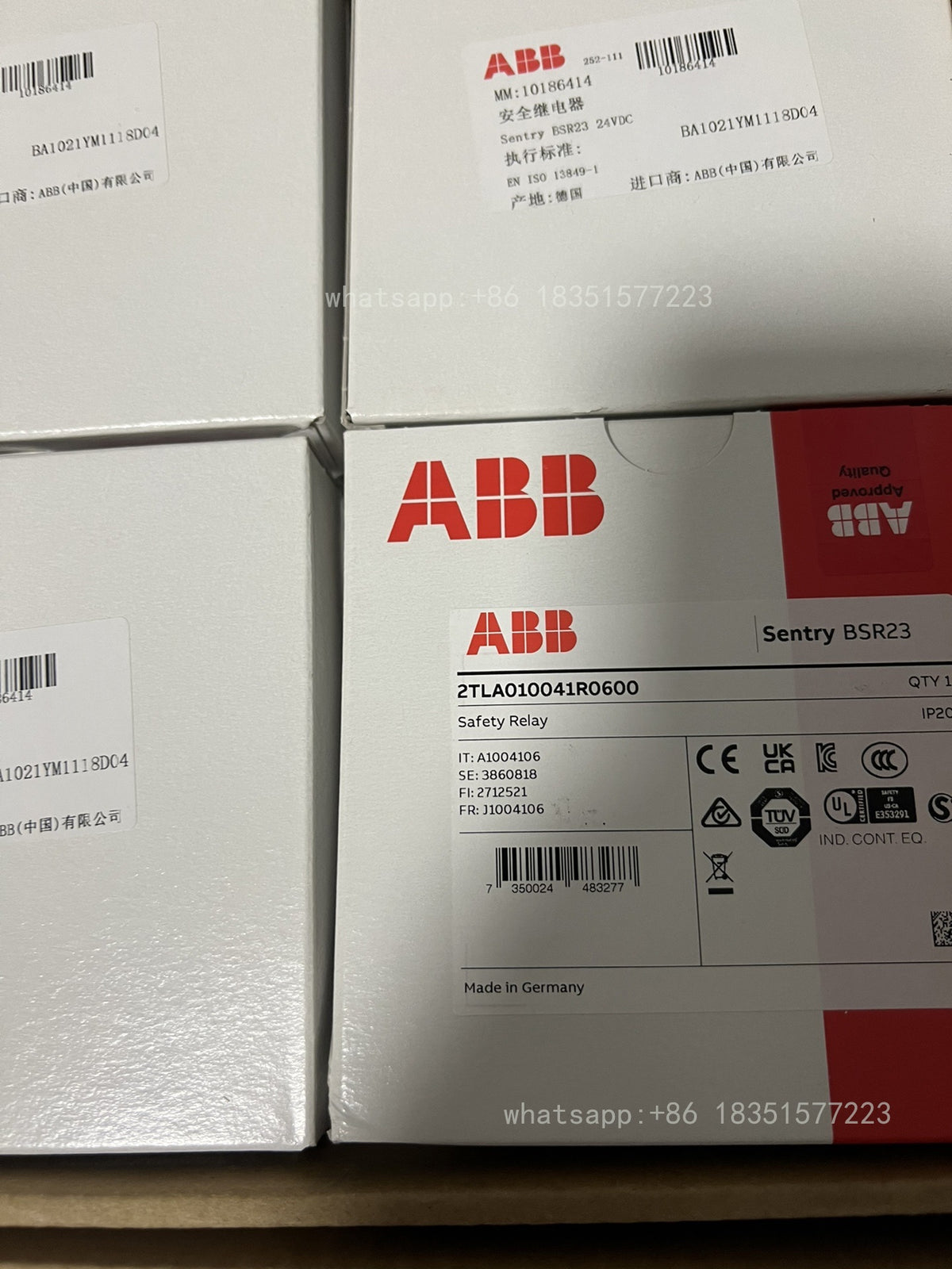 2TLA010041R0600 Sentry BSR23 Safety Relay IP20