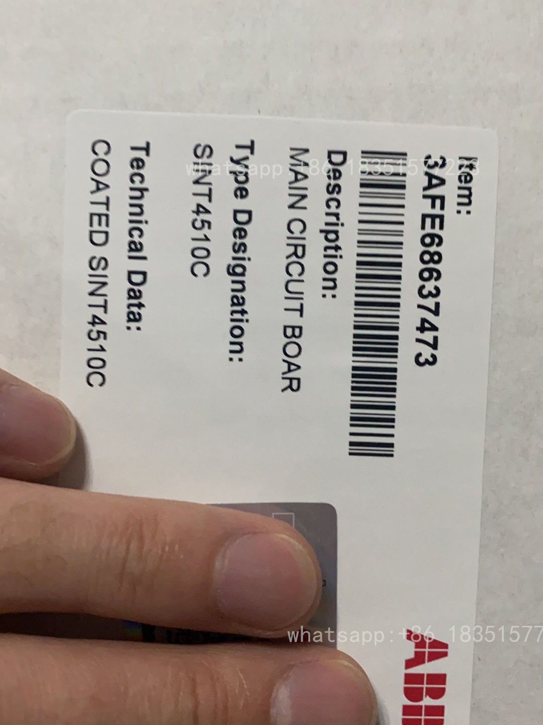 1PC SINT4510C 3AFE68637473 Drive plate NEW IN BOX