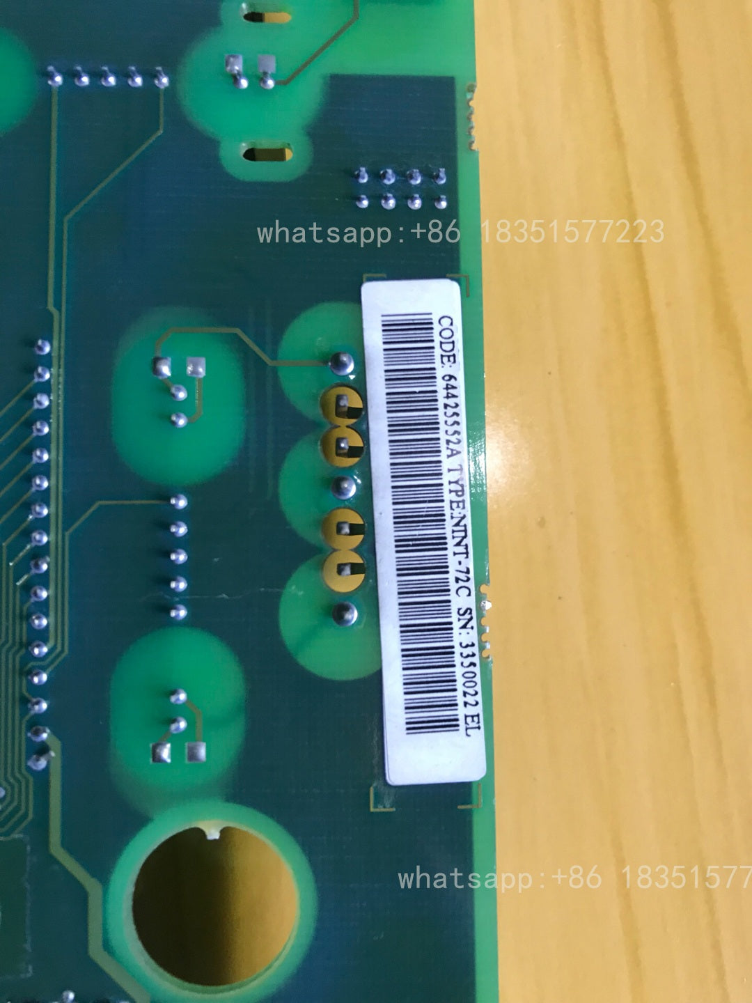 1PC Used Main Circuit Interfa NINT-72C BOARD
