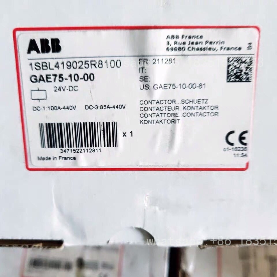 ONE NEW GAE75-10-00 24VDC 1SBL419025R8100
