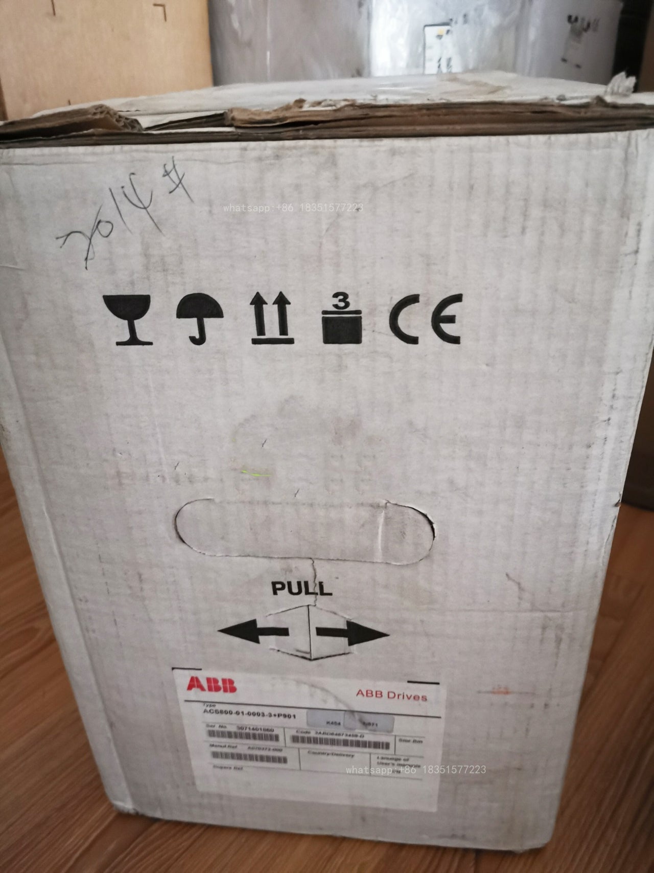Frequency Inverter ACS800-01-0003-3+P901 Brand New