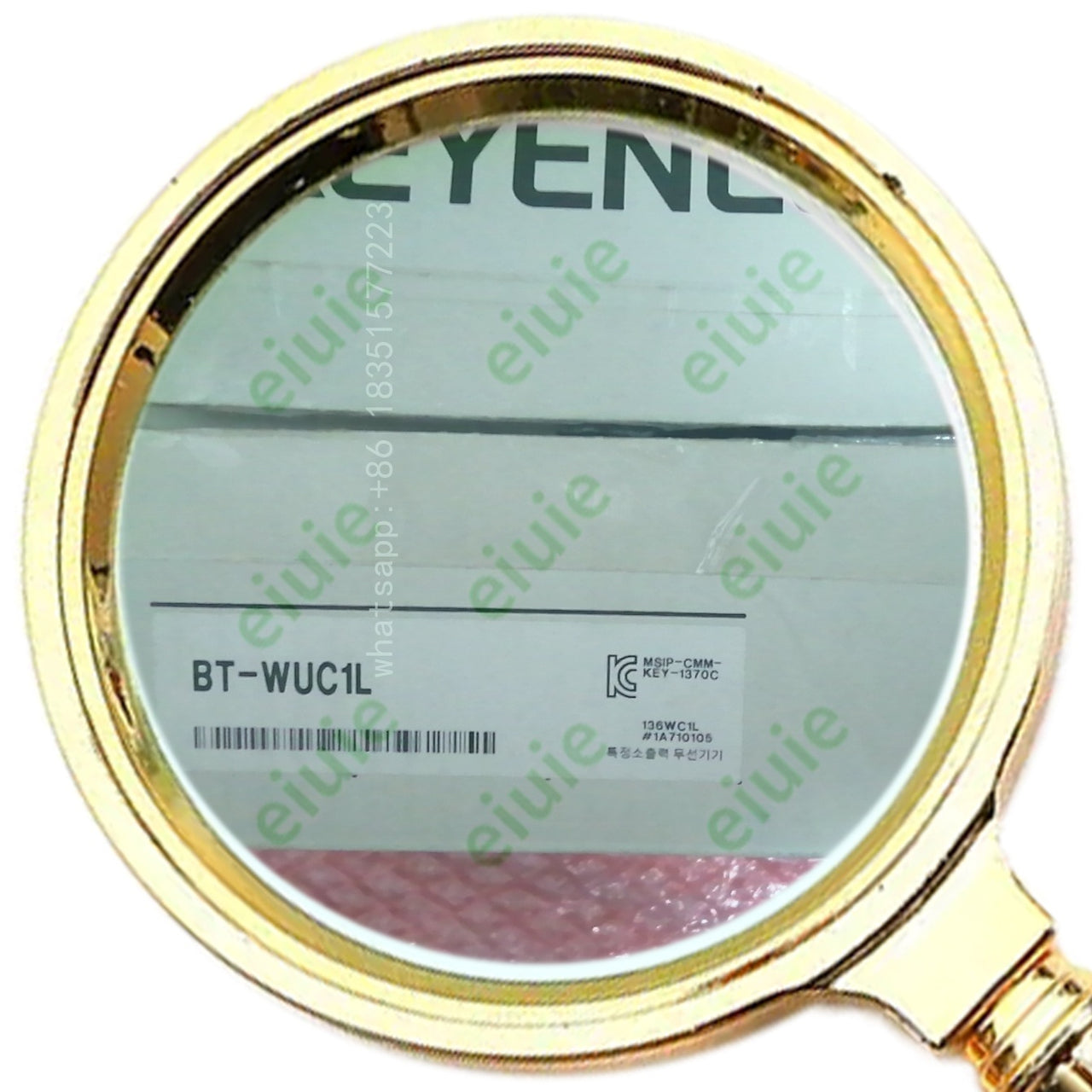 BT-WUC1L Unutilized Spare Parts Inventory