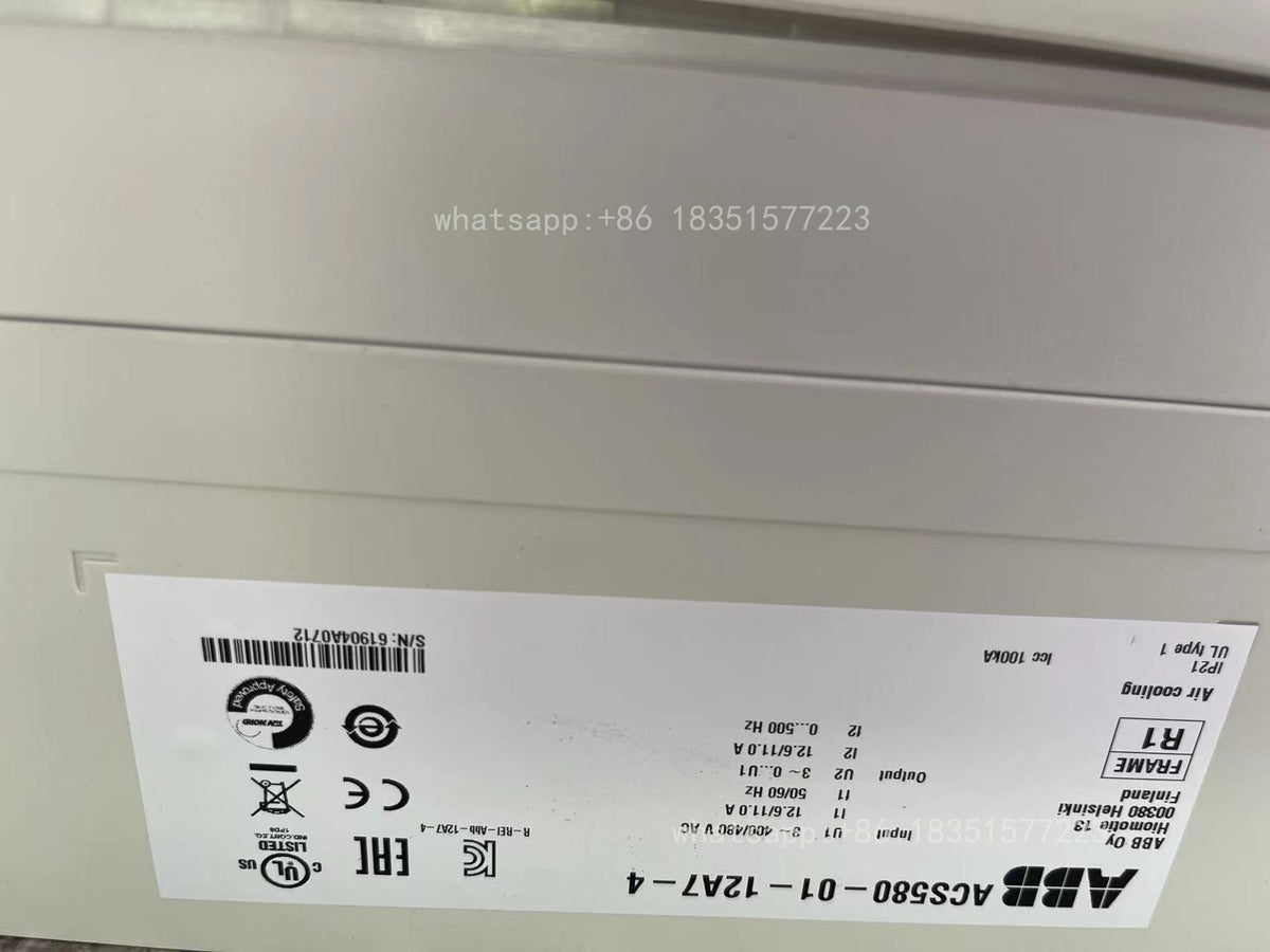 1PC Inverter ACS580-01-12A7-4