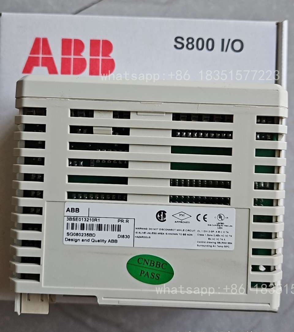 1PC NEW 3BSE013210R1 (DI830) DIGITAL INPUT MODULE with 180-day Warranty