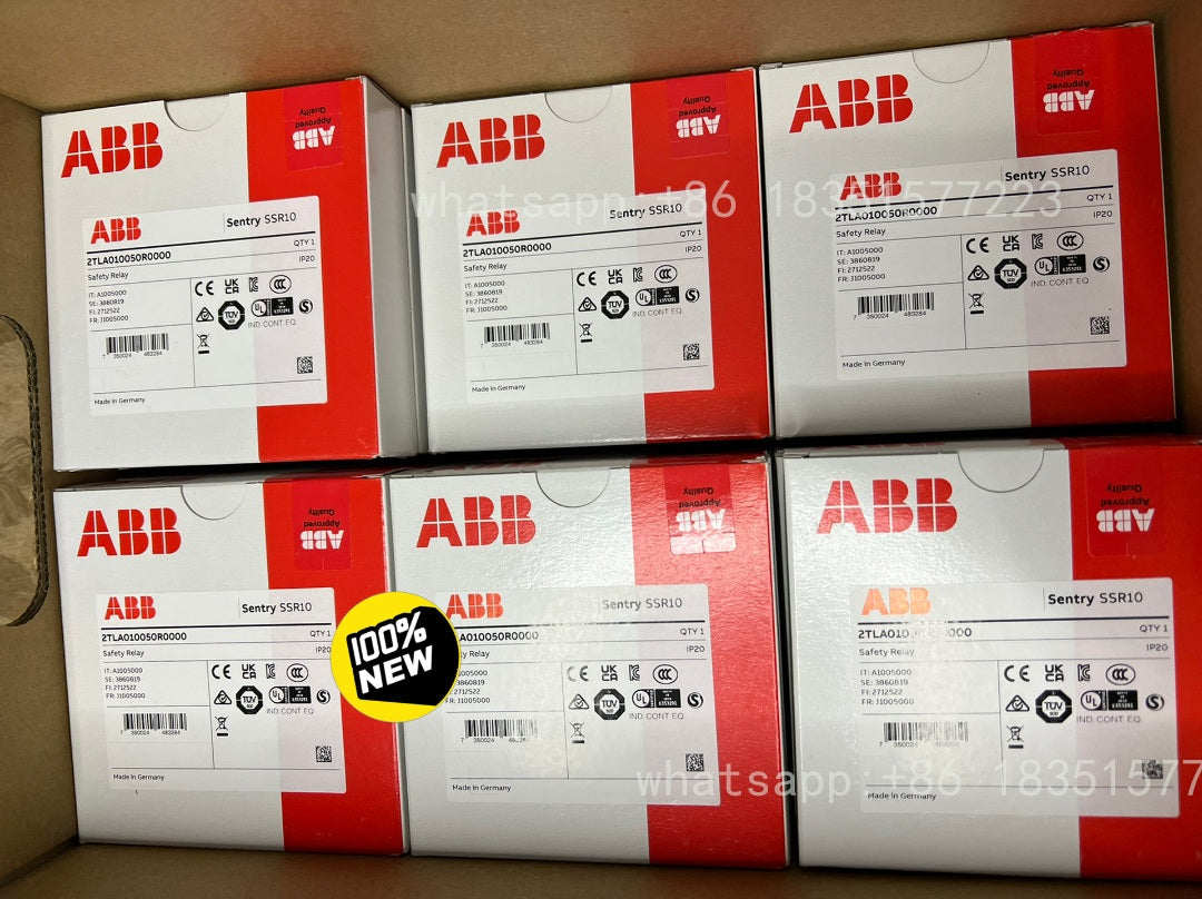 SSR10 2TLA010050R0000 safety relay brand new