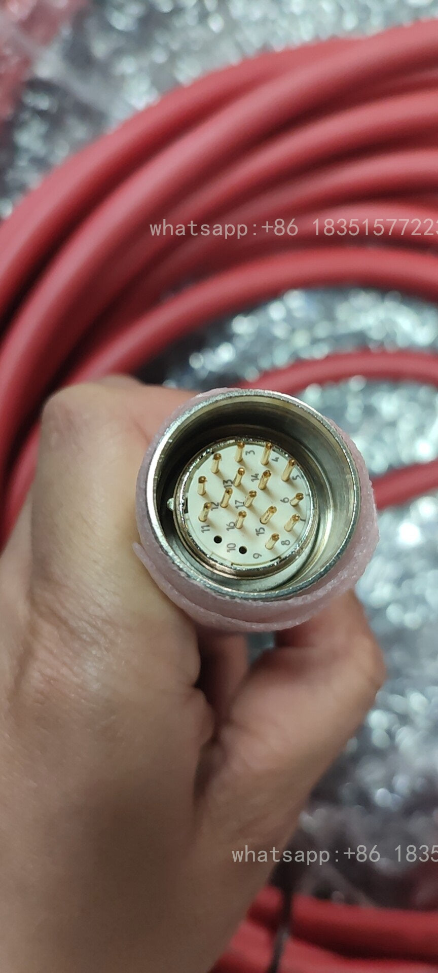 10m 3HAC031683-001 Flexpendant Cable DSQC679 IRC5 Robot Teach Pendant Wire