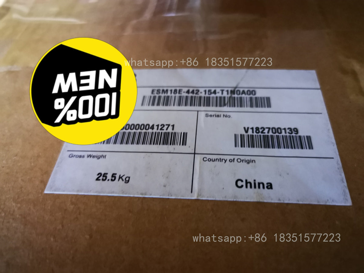 ESM18E-442-154-T1N0A00 3AXD50000041271 Servo Motor Brand New