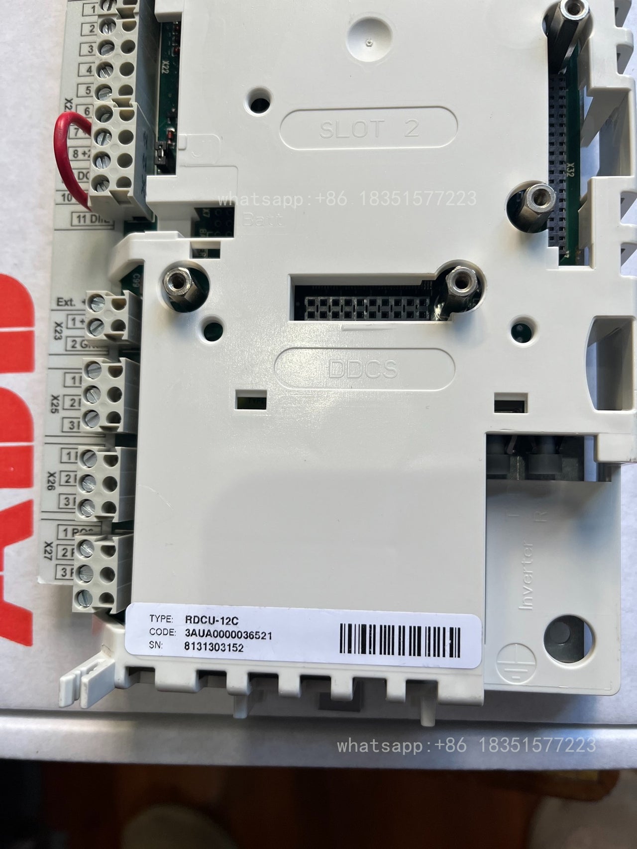 ASC800 control board RDCU-12C(Used) 3AUA0000036521