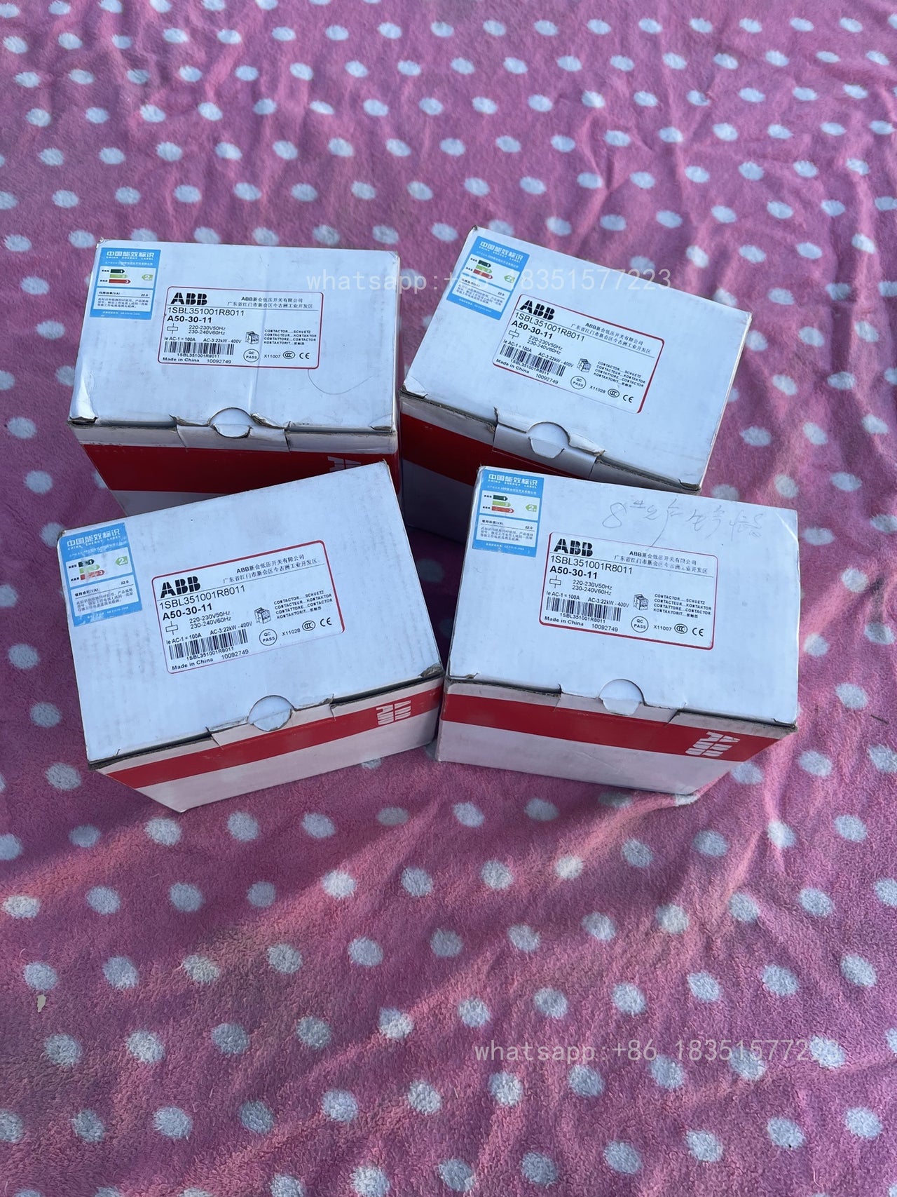 AC Contactor A50-30-11 3P 50A same sa A Line magnetic Contactor A50-30-11 24V