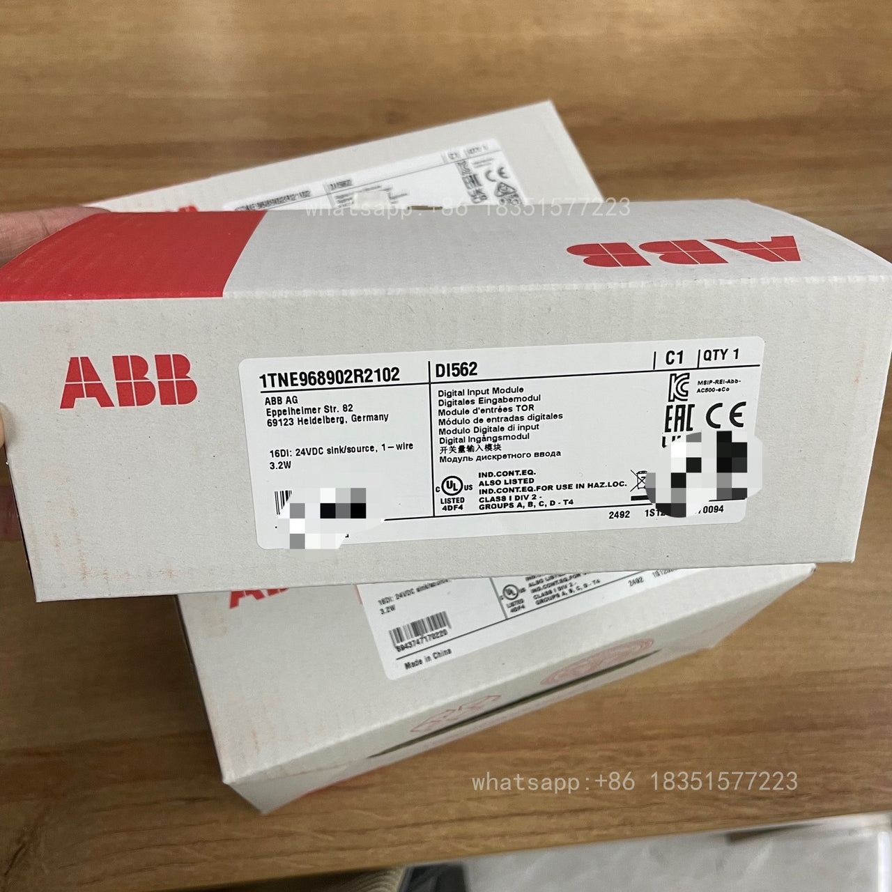 1PC NEW DI562 1TNE968902R2102 with 180-day Warranty