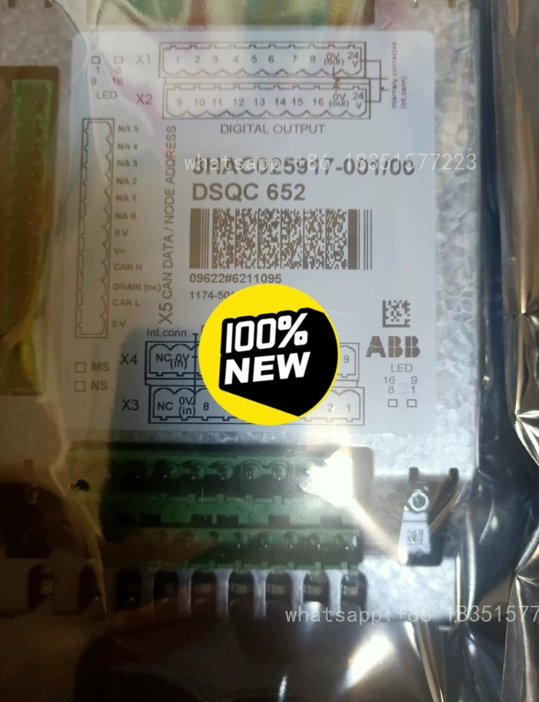 1PC NEW DSQC652 with 180-day Warranty