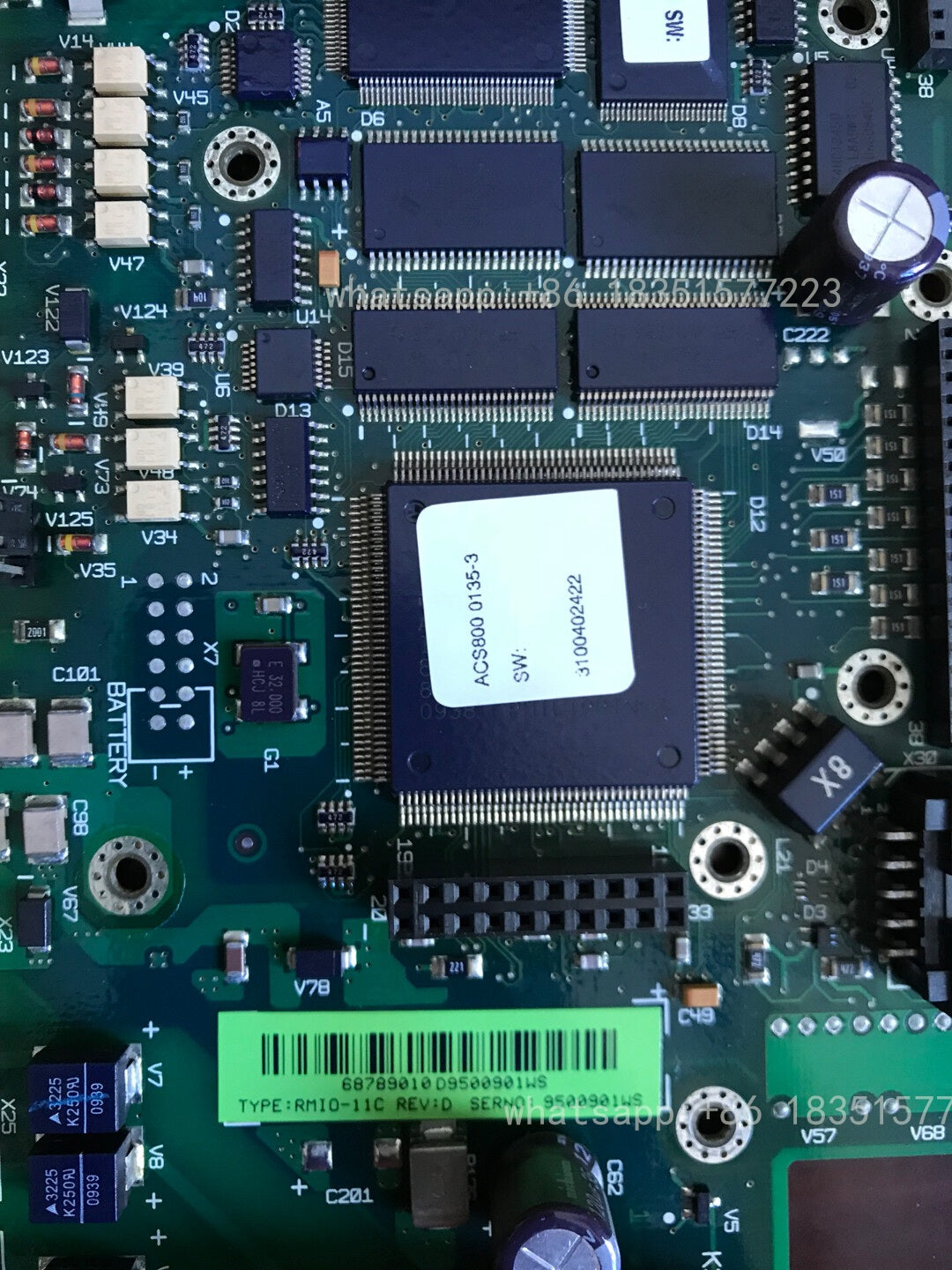 RMIO-11C Rev:D Control Board