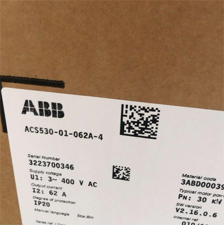 1PC Used Inverter ACS530-01-062A-4 30KW