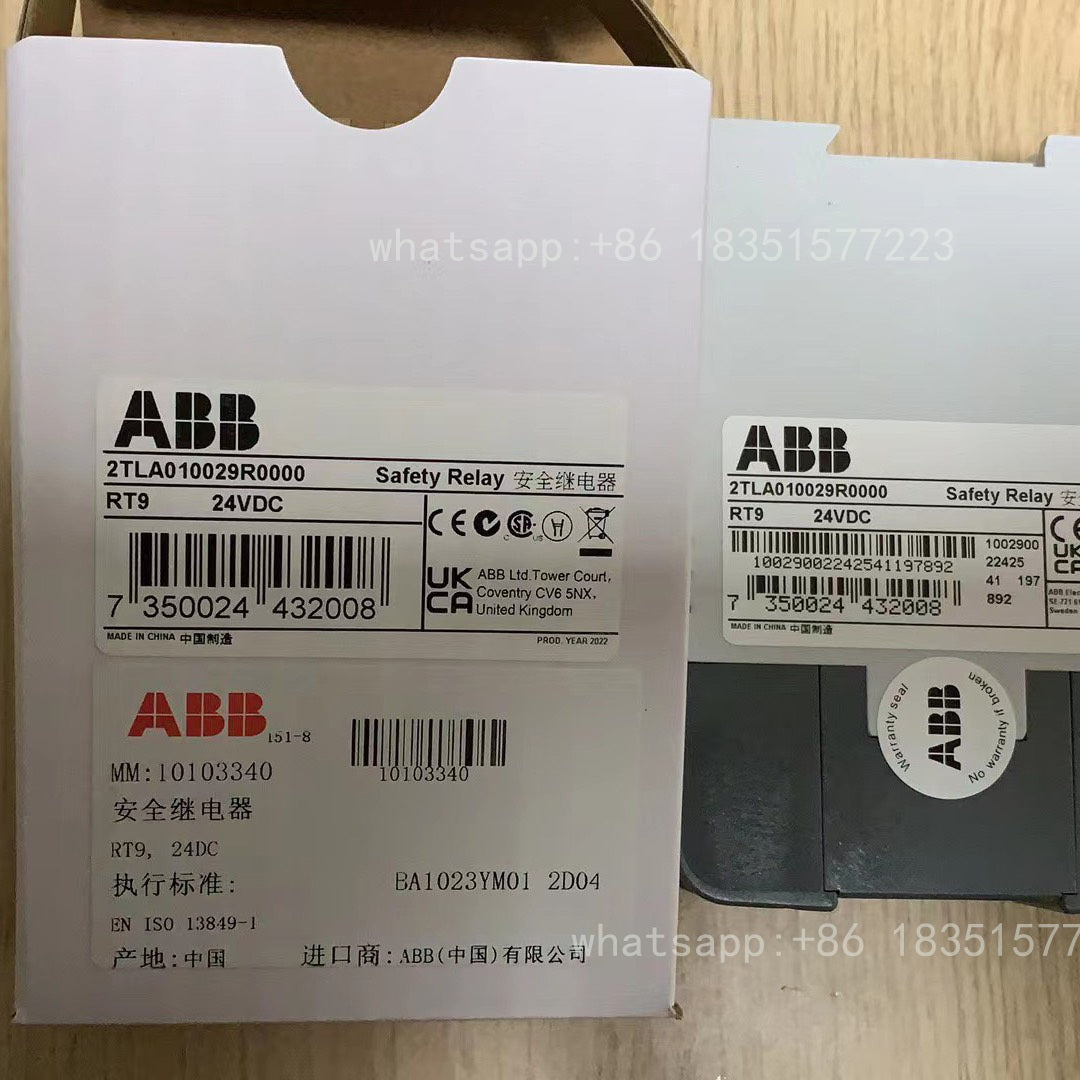Safety Relay RT9 24VDC 2TLA010029R0000