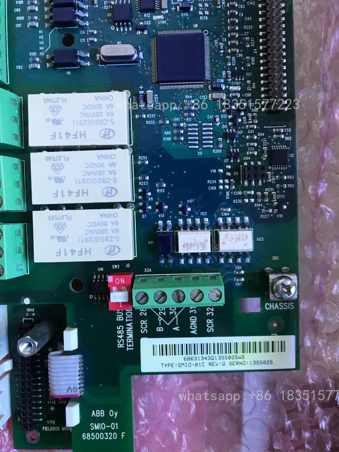 1PC NEW SMIO-01C REV:Q with 180-day Warranty