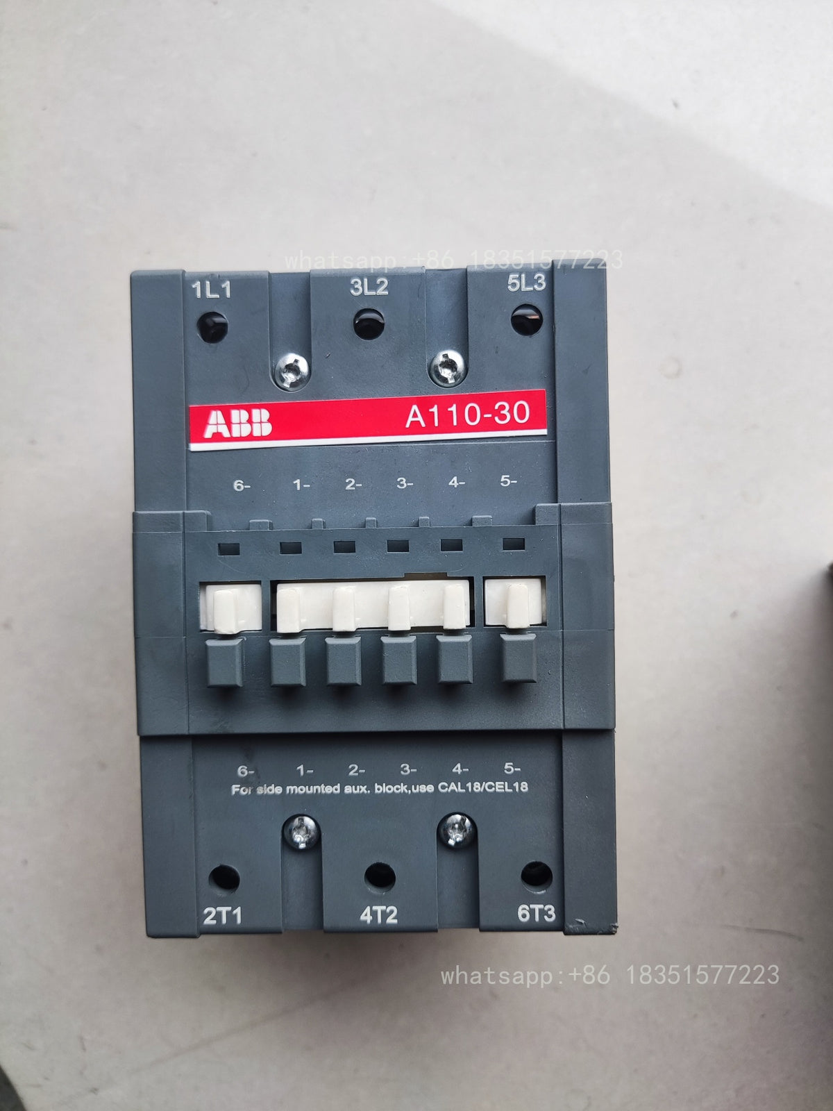 AC Contactor A110-30-11 same as Contactor A110-30-11 1NO1NC 3P 110A 24V-480V