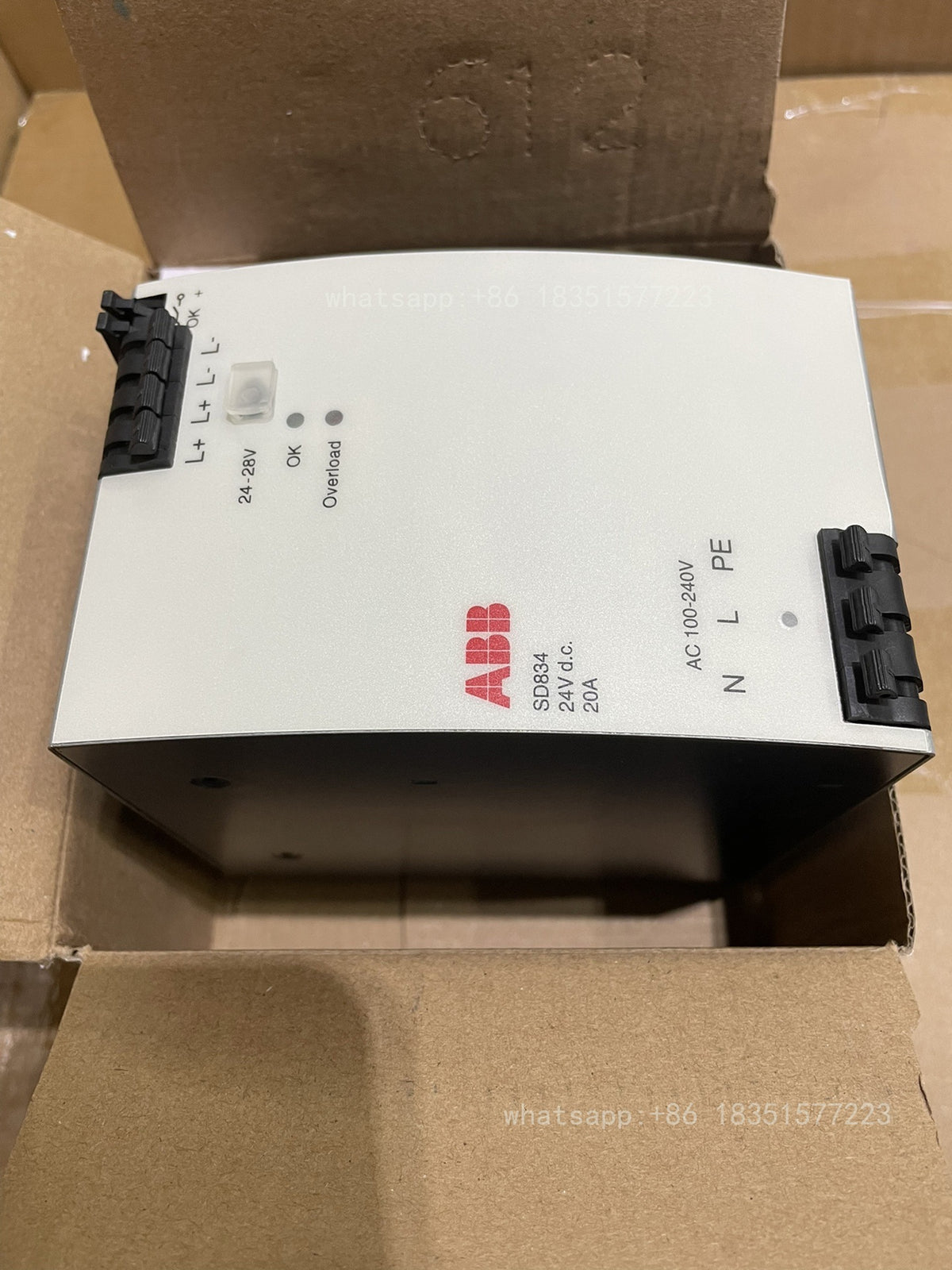 1PC New IN BOX SD834 3BSC610067R1 Power Module Via