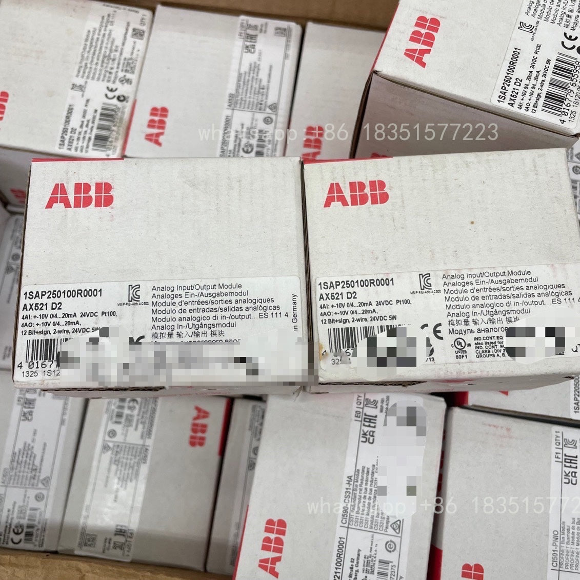 AX521 Analogue Input/Output Module 1SAP250100R0001