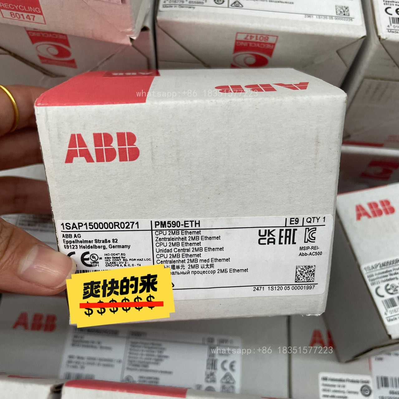 1SAP150000R0271 PM590-ETH Programmable Logic Controller