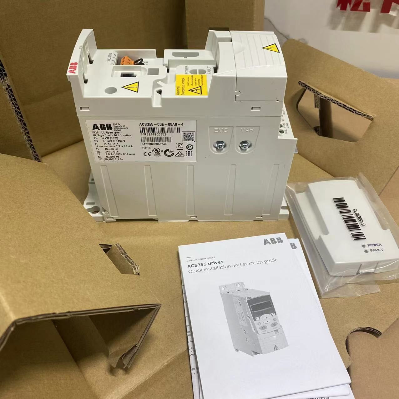 ACS355-03E-08A8-4 Inverter Brand New
