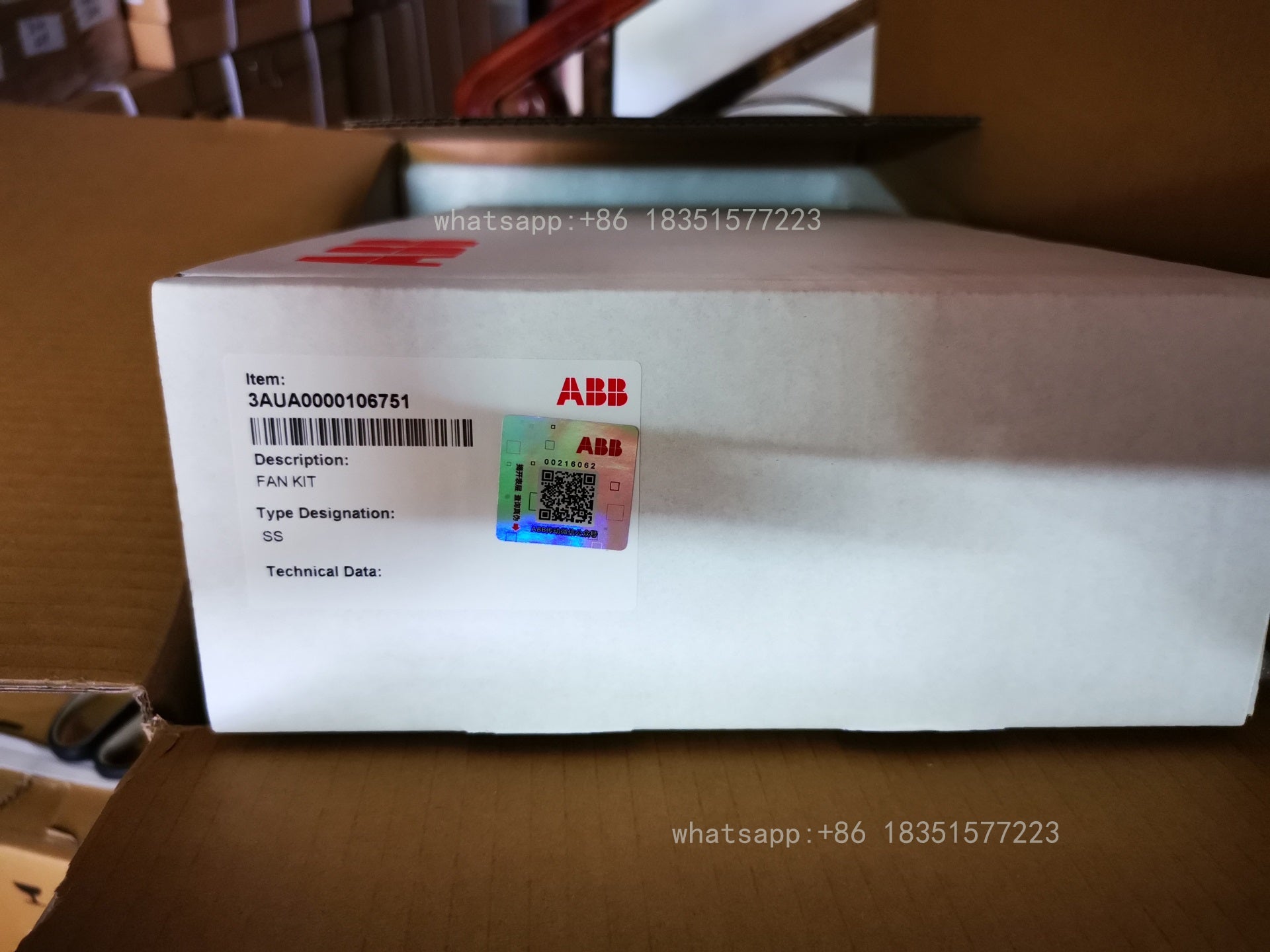 3AUA0000106751 Original G1 Fan Kit