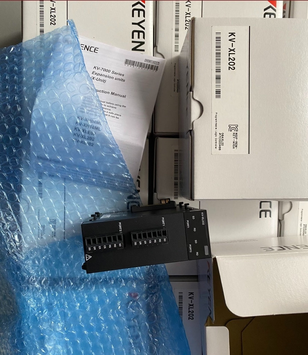 KV-XL202 Unutilized Spare Parts Inventory