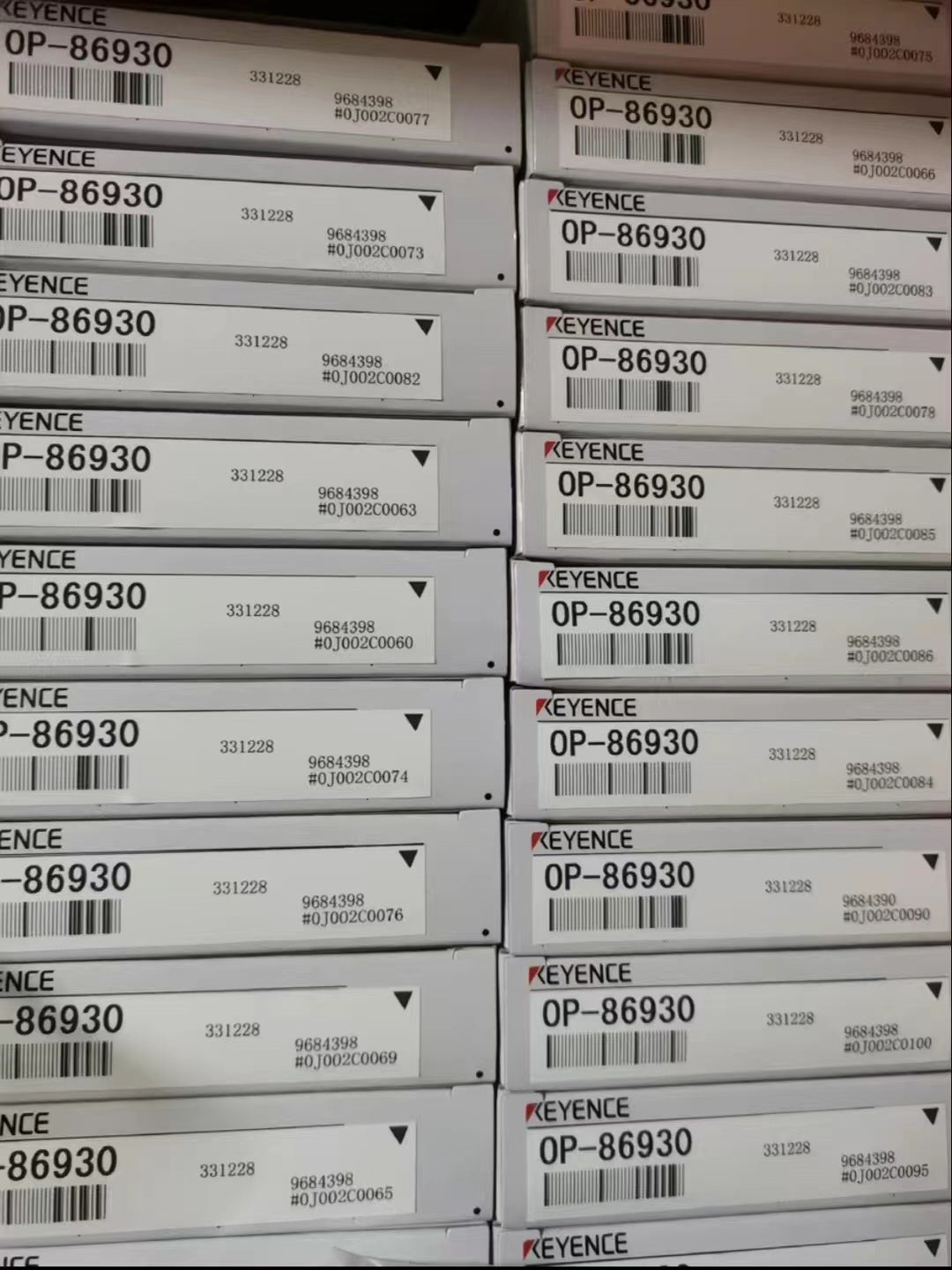 OP-86930 Unutilized Spare Parts Inventory