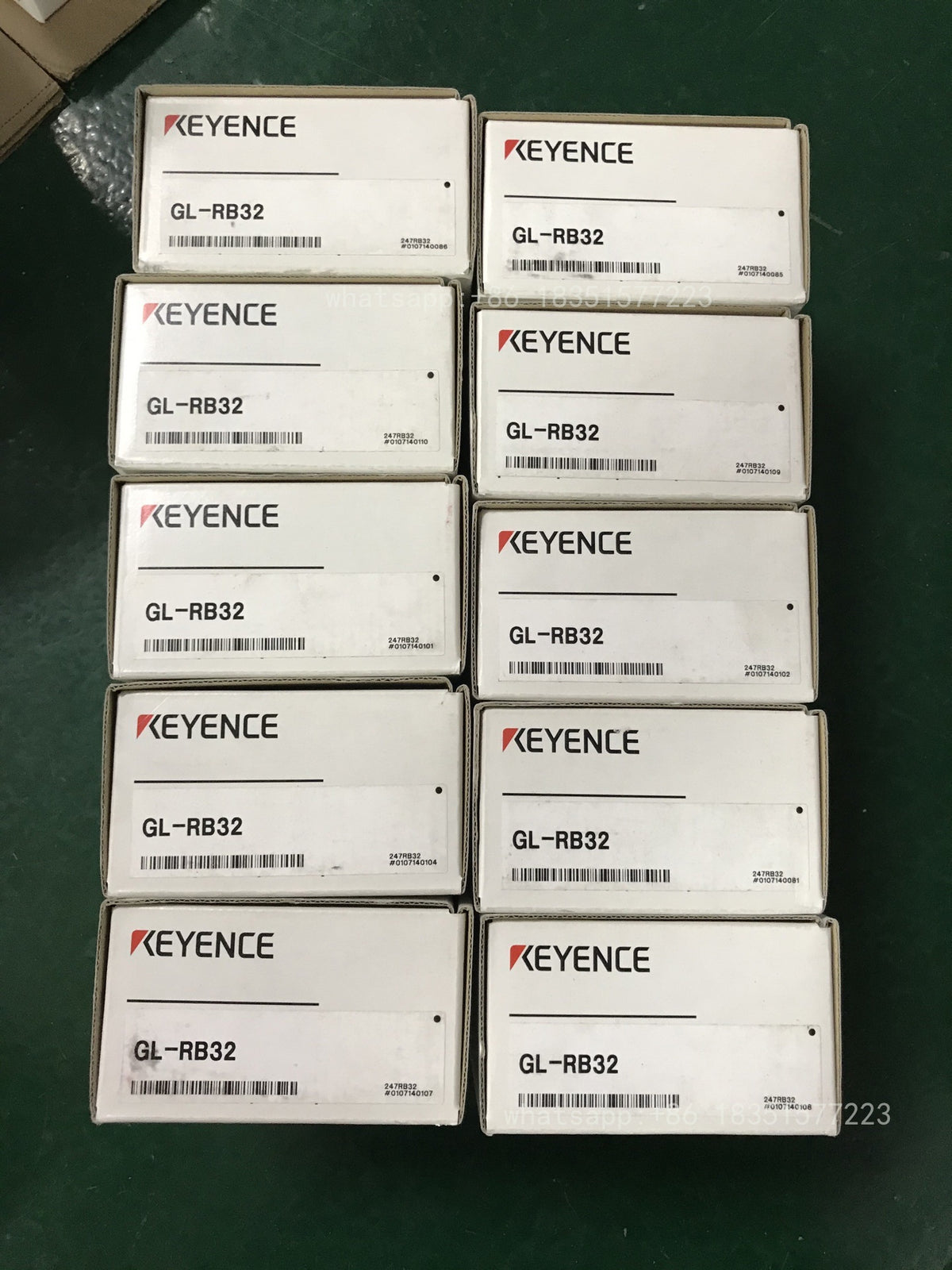 GL-RB32 Unutilized Spare Parts Inventory