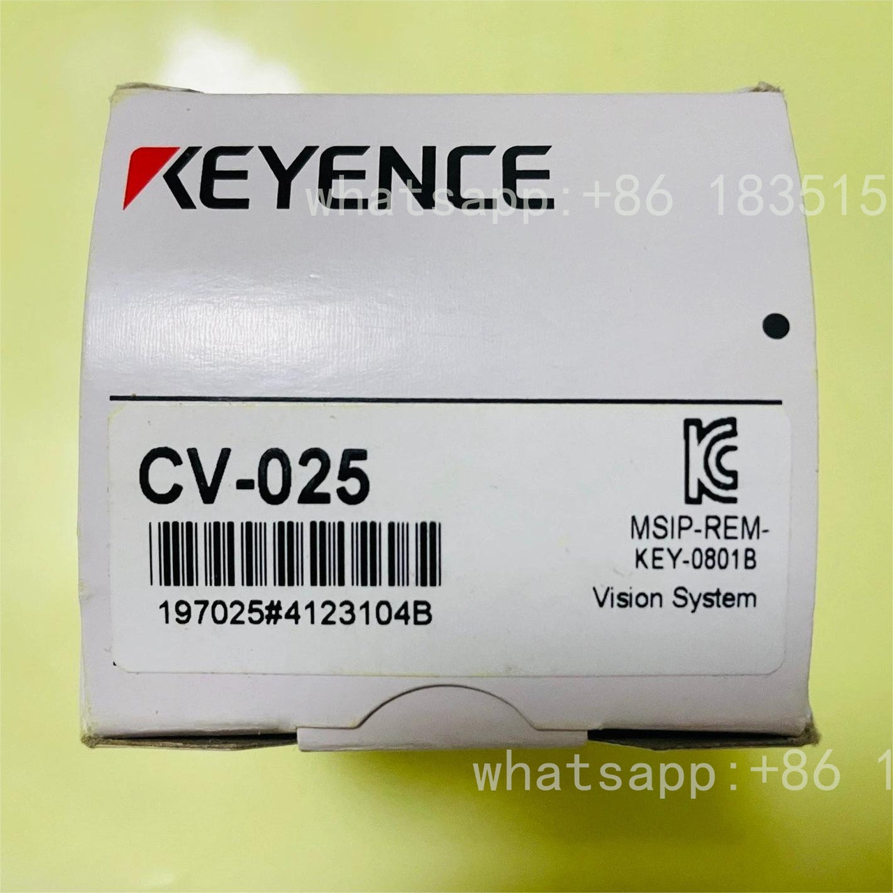 CV-025 Unutilized Spare Parts Inventory