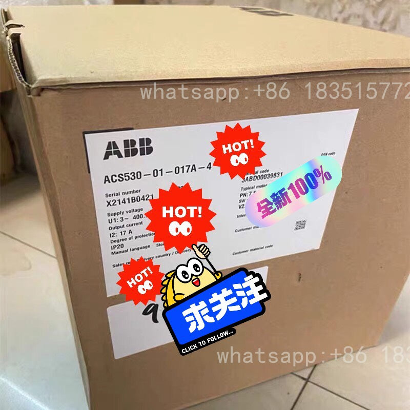 1PC New Inverter ACS530-01-017A-4 3P AC 380V~480V 7.5KW