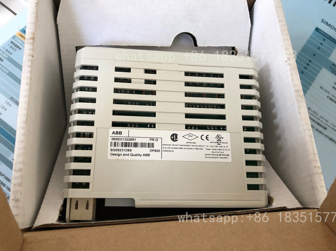 DP820 3BSE013228R1 DCS System Module