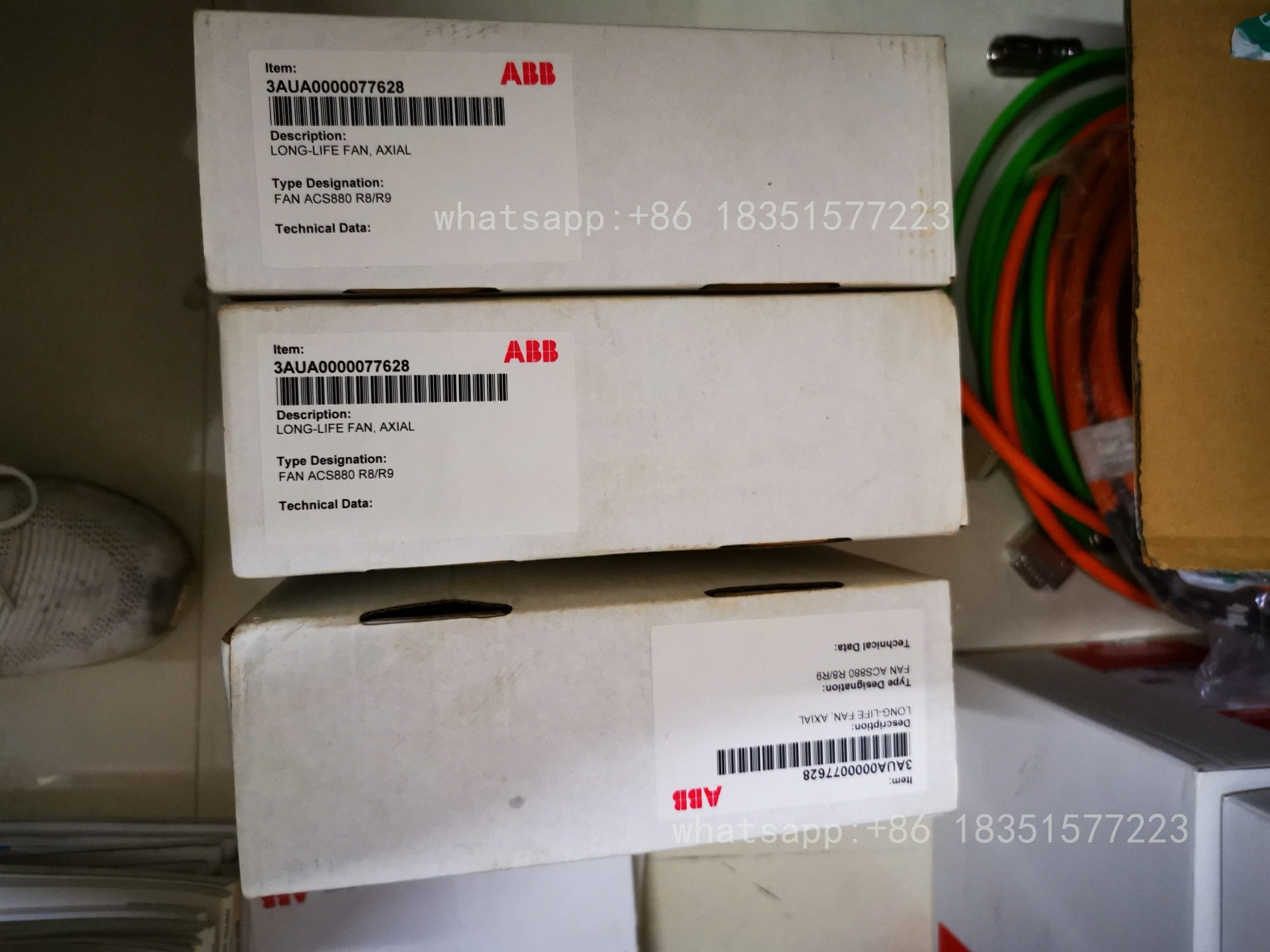 3AUA0000077628 D1751S24B8CP329 ACS880 R8/R9 Fan