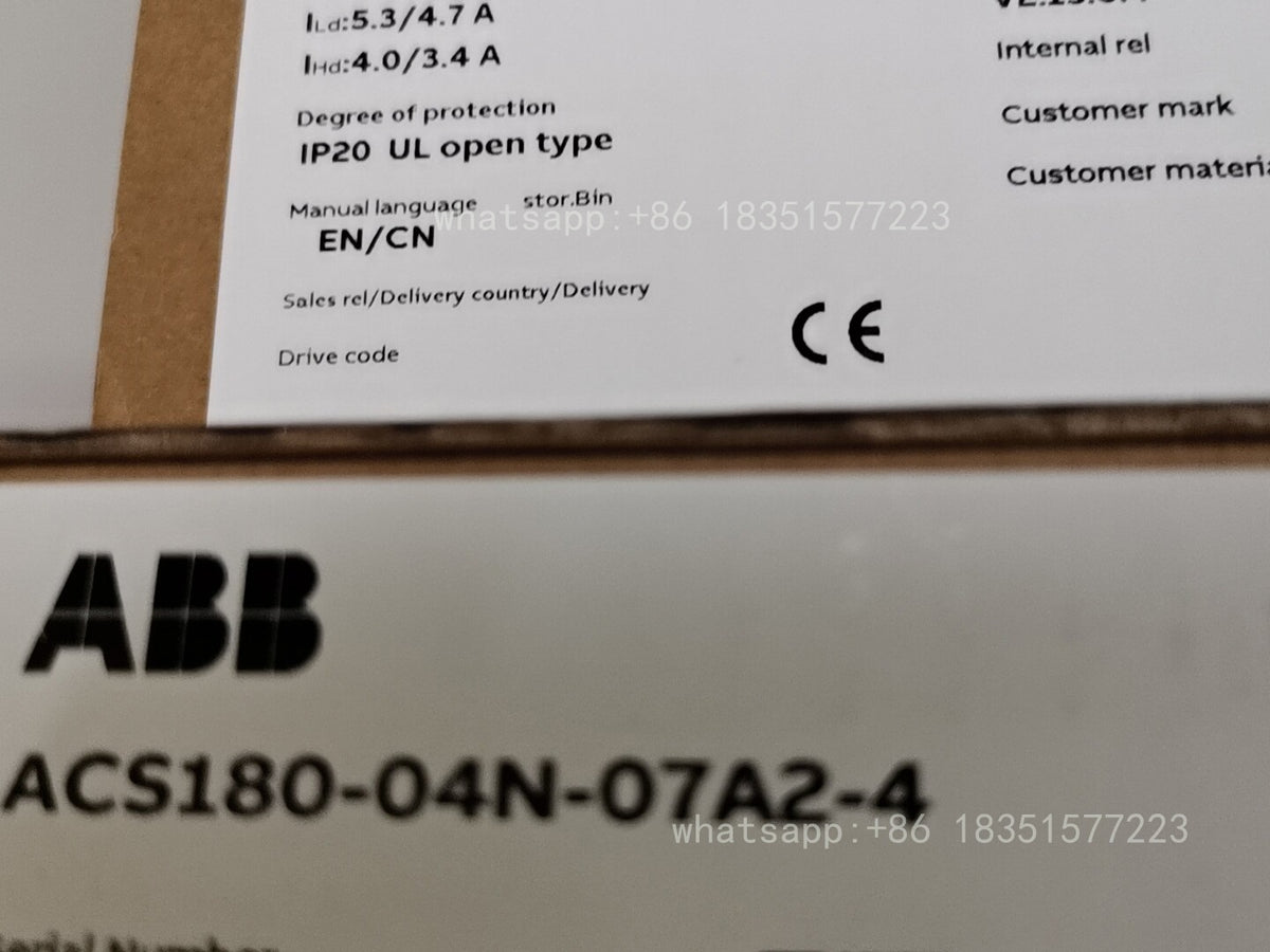 1PC NEW Inverter ACS180-04N-07A2-4 3KW