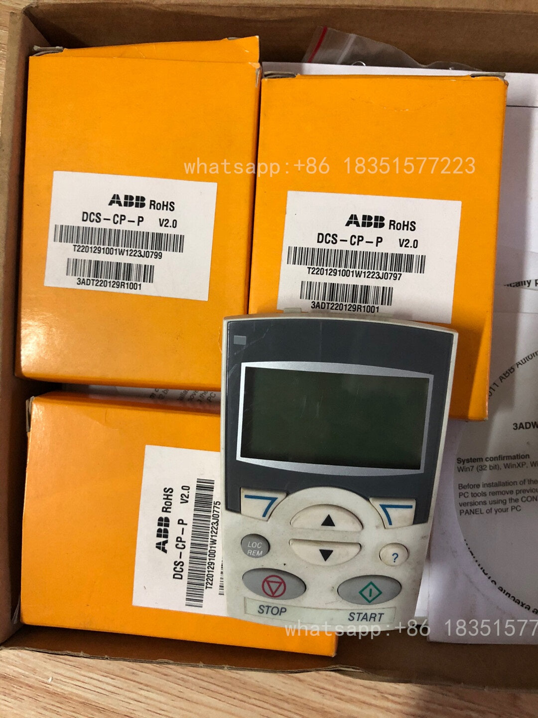 1PC Operator Panel DCS800 DCS-CP-P