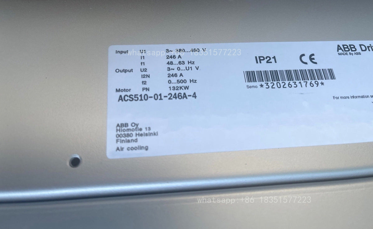 1PC NEW Inverter ACS510-01-246A-4 132kw