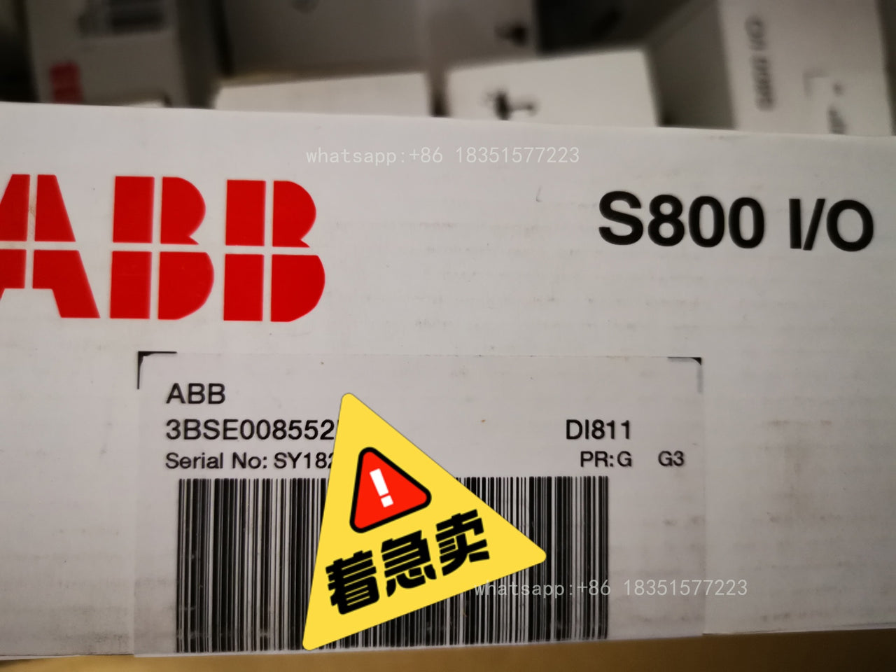 3BSE008552R1 DI811 DIGITAL INPUT MODULE