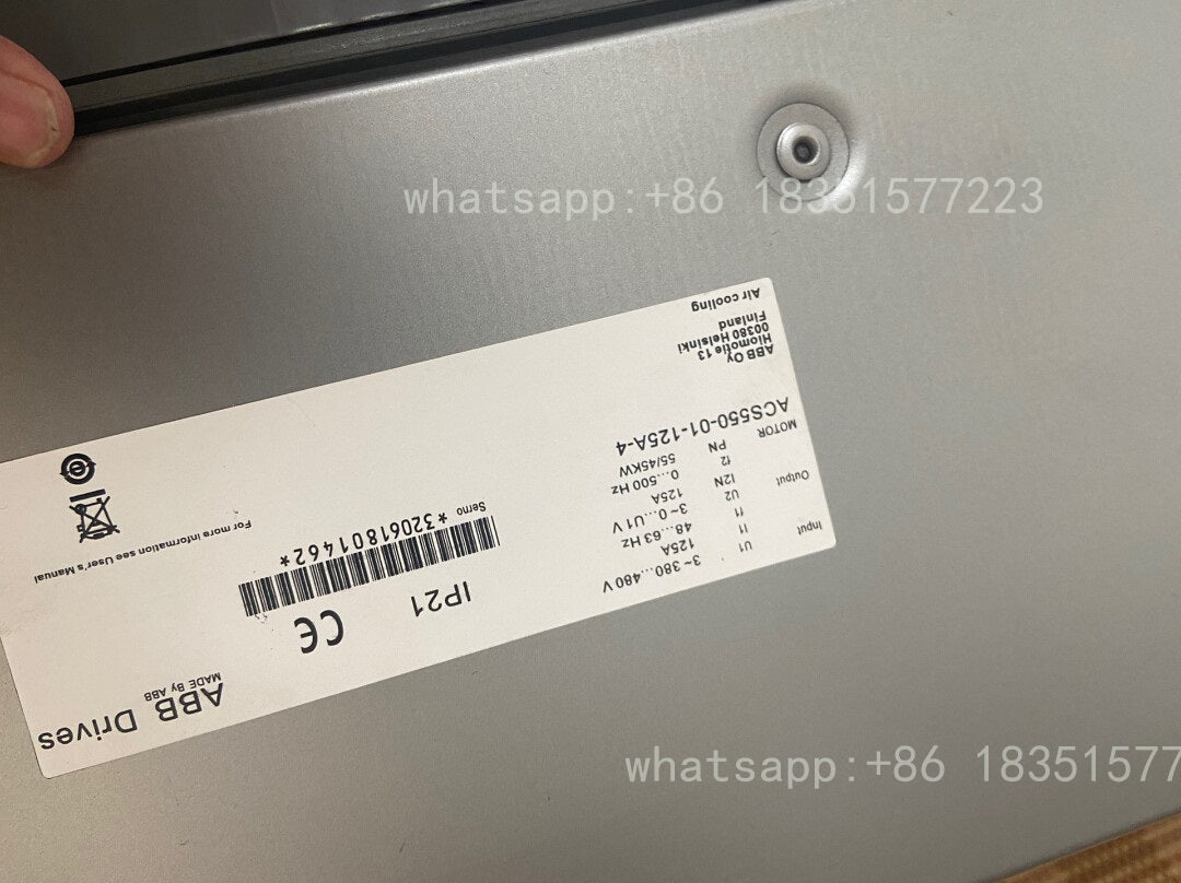 Frequency Converter Equipment ACS550-01-125A-4 55kw