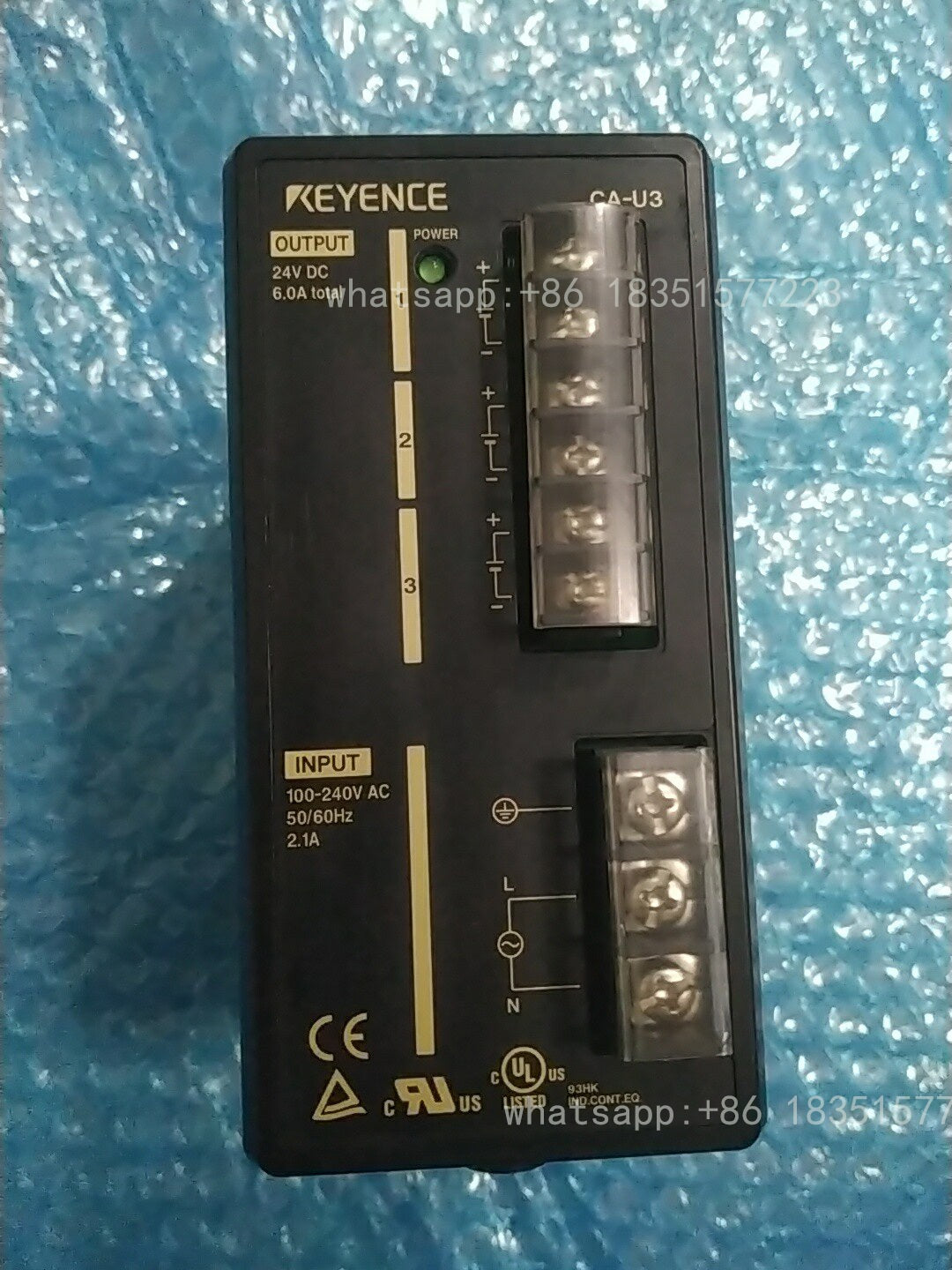 CA-U3(Used) Tested for good functionality with a 90-day warranty