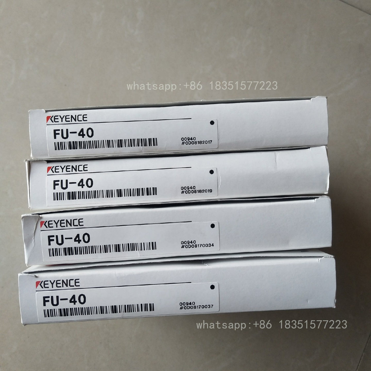 FU-40 Unutilized Spare Parts Inventory
