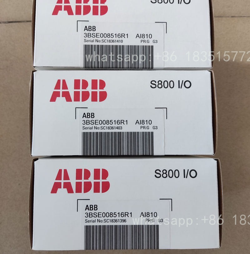 3BSE008516R1 AI810 S800 I/o Analog Input Module
