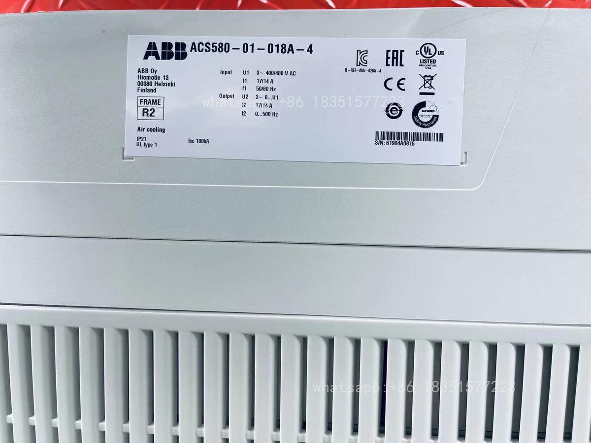 ACS580-01-018A-4 Inverter 7.5 kW