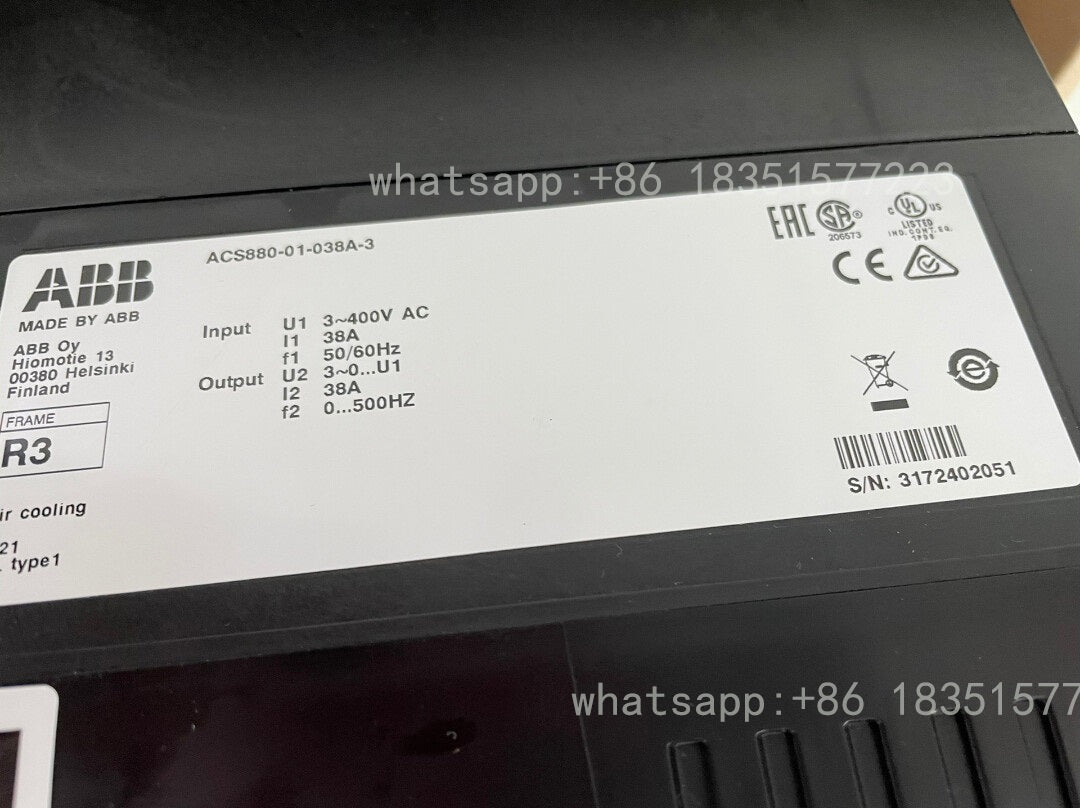 NEW ACS880-01-038A-3 18.5KW Frequency Converter