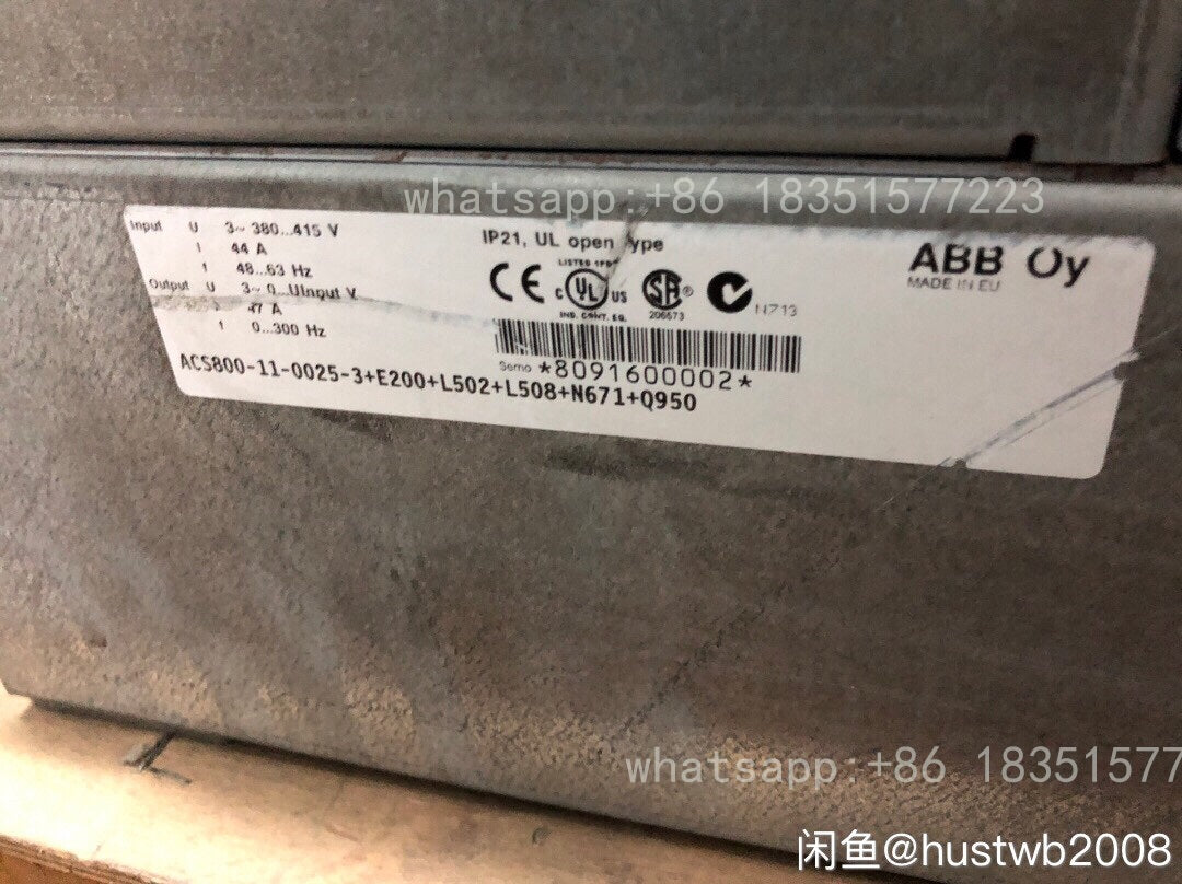 1PC Inverter ACS800-11-0025-3 22KW 380V Used Project Remaining Good as New Condition