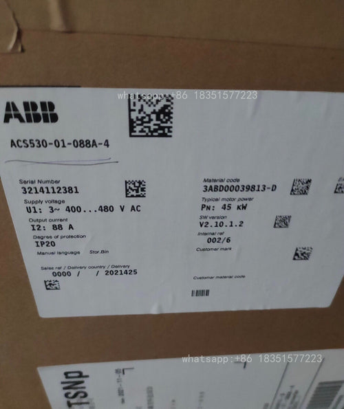 1 PC ACS530-01-088A-4 Inverter Brand New