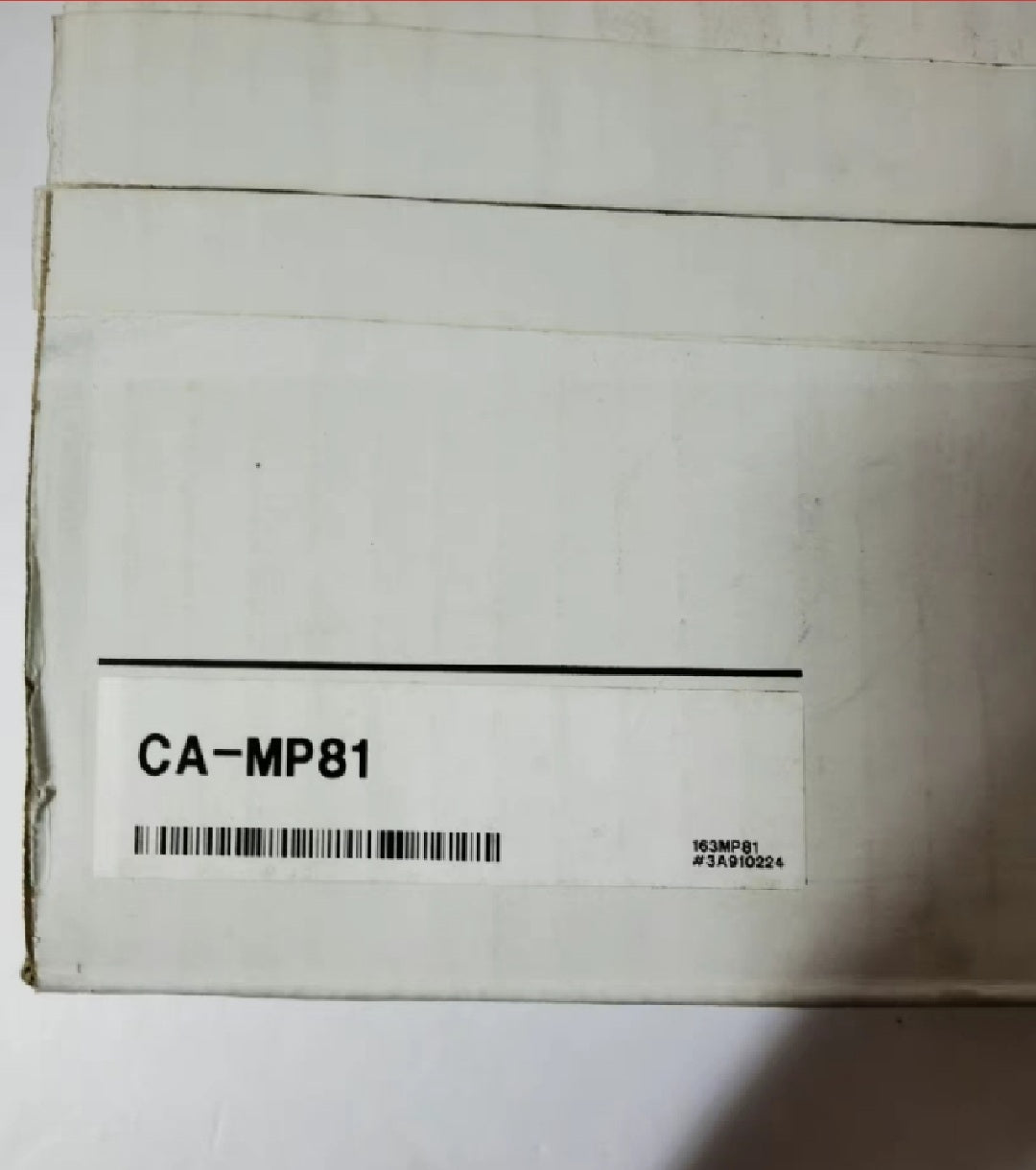 CA-MP81 Unutilized Spare Parts Inventory