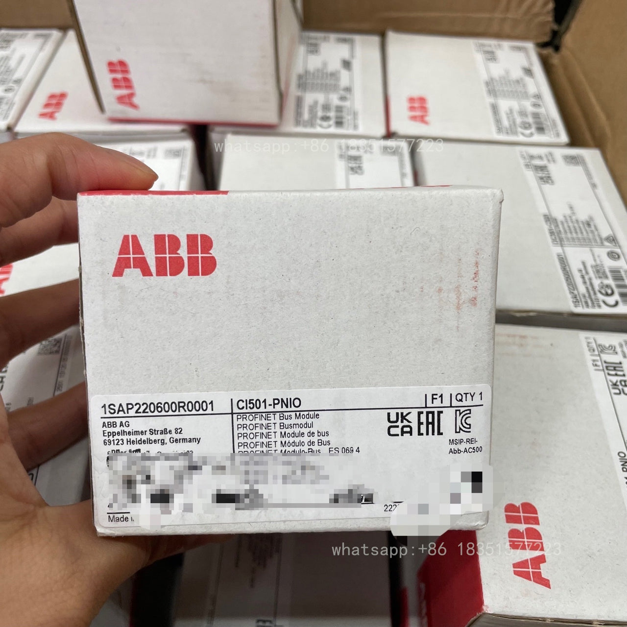 1SAP220600R0001 CI501-PNIO PROFINET Bus Module