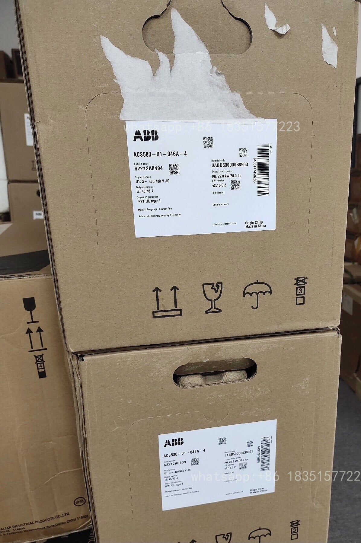 1PC NEW ACS580-01-04A1-4 1.5KW Frequency Converter